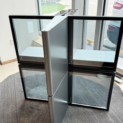 Vervaardiging van op maat gemaakte T-vormige gordijnwand van aluminiumprofiel