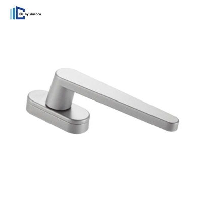 Amerikaanse stijl privacy hefboom handgreep slot set matte aluminium deurgreep