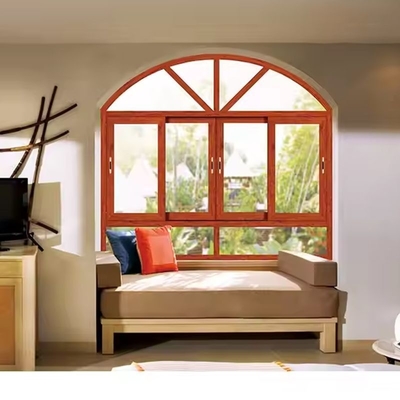 Warmte-isolatie Inwaarts open raam, Horizontaal open aluminium vouw raam