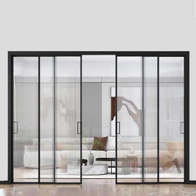 Home / Office Aluminium tweevoudige schuifdeuren Waterdicht Aluminium vouwglas deur