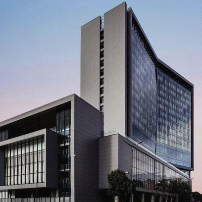 Anodiserende geunificeerde glazen gordijnwand thermische isolatie voor duurzame gebouwen