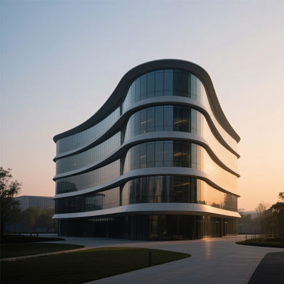 100 mm aluminium unified gordijnmuur met dubbel glas